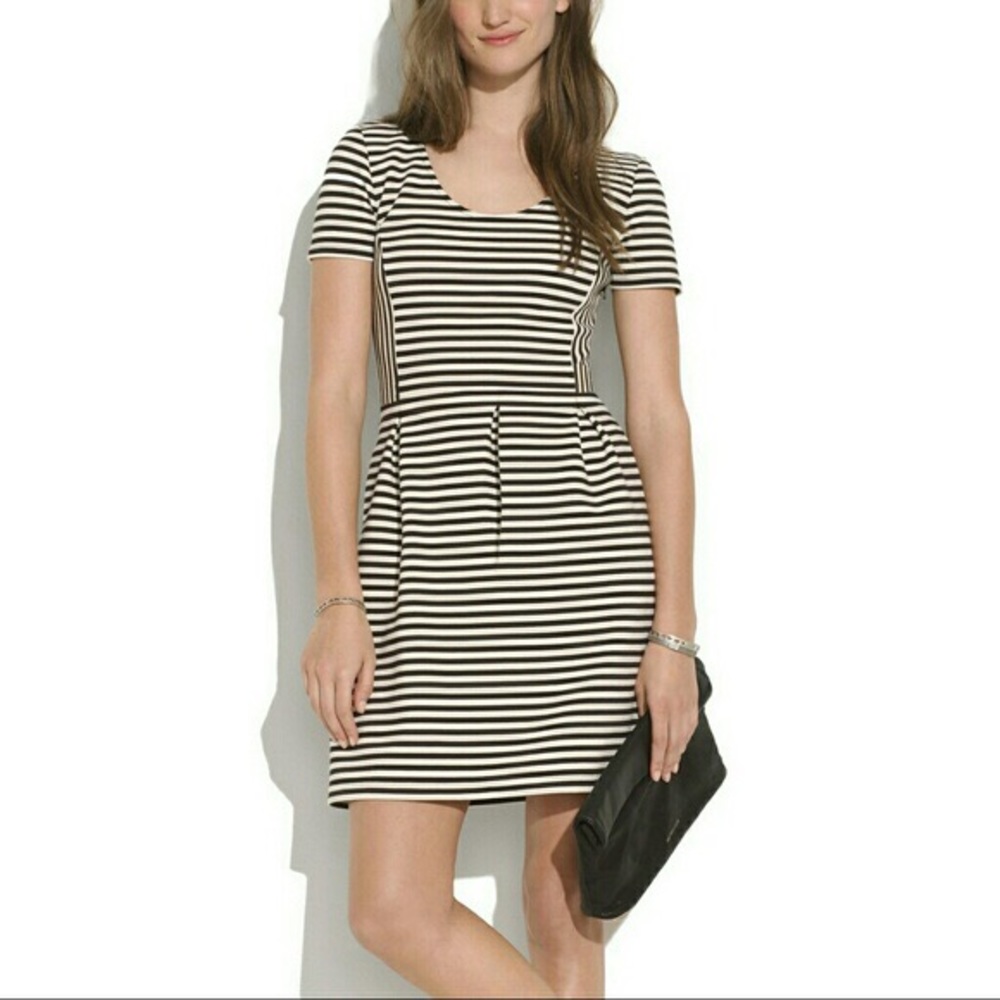 Madewell Striped Bistro Dress